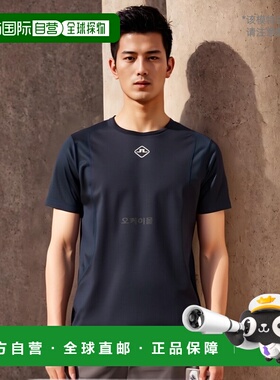 韩国直邮J.Lindeberg金林德伯格短袖上衣海军蓝花AWJT08022-6855