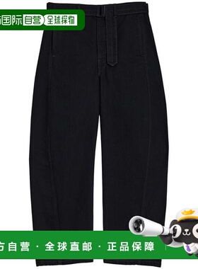 韩国直邮Lemaire 吉他 DOM休闲裤 直筒裤PA326LD1031BK999