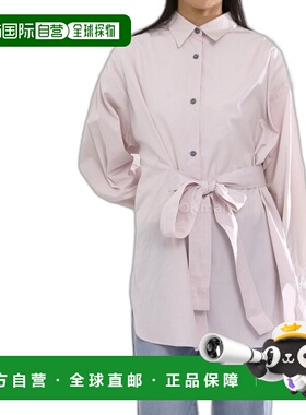 韩国直邮STUDIO NICHOLSON CONDELL 系带腰部衬衫兰花 (1095) 长/