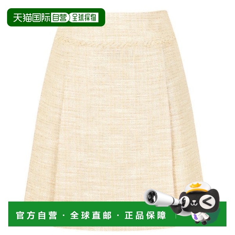 韩国直邮JJ JIGOTT JJ 紧身裤流苏粗花呢迷你裙 GN3M0SK95