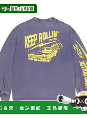 韩国直邮MAHAGRID 男士24年新款美式复古校园休闲T恤MG2ESMT561AP