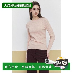 电缆套头针织衫 韩国直邮THE 修身 女式 INAM1PO73SG IZZAT