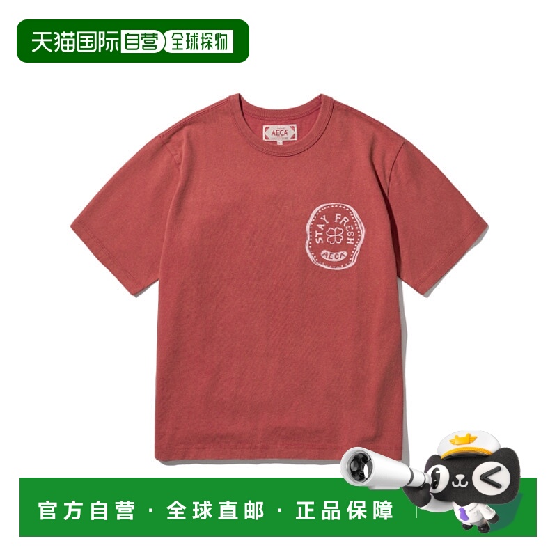 韩国直邮AECA 男士T恤AWCMSSBETTSOV018C0FG STAY FRESH HALF SLE