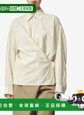 韩国直邮LEMAIRE 女衬衫女士SH1032LF208WH054FW23 TWISTED ASYMMET