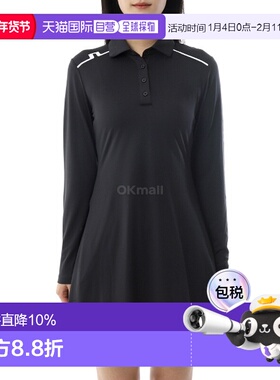 韩国直邮J.LINDEBERG Gizelle 长袖连衣裙 (GWSD13395-9999) 裤裙