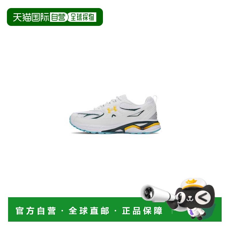 韩国直邮Under Armour Apparition 跑步鞋 女款 白色/绿色安德玛