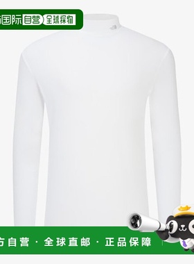 韩国直邮THE NORTH FACE 北面面纱长袖高领毛衣 白色 NT7XR69B