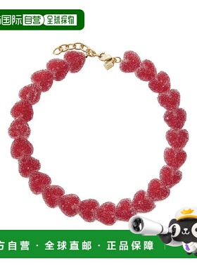 韩国直邮CRYSTAL HAZE 25 FW Crystal Haze 果冻心形项链 JELLYHE