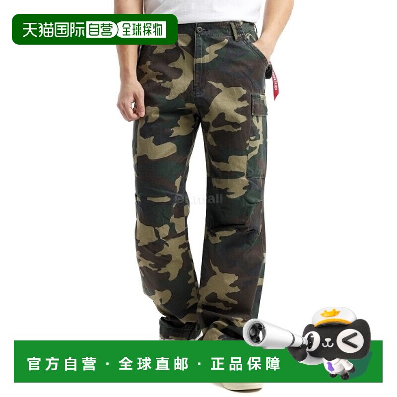 韩国直邮Alpha Industries M-65 裤子 (MBM52500C1 林地迷彩) 工