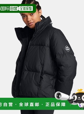 韩国直邮UNDER ARMOUR 1384648-001 黑色女士 UA Limitless 羽绒