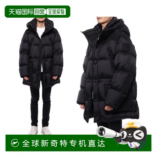 韩国直邮BURBERRY 博柏利女士外套连帽徽标时尚 休闲保暖女装 上装
