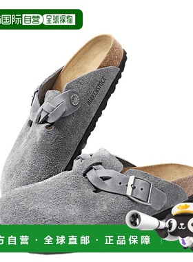 韩国直邮BIRKENSTOCK 波士顿编织玄武岩灰色（1029086） 拖鞋凉鞋