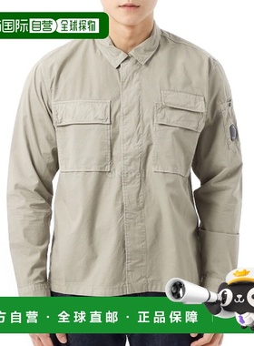 韩国直邮CP COMPANY 有机华达呢实用镜头衬衫 (18CMSH128A 110143