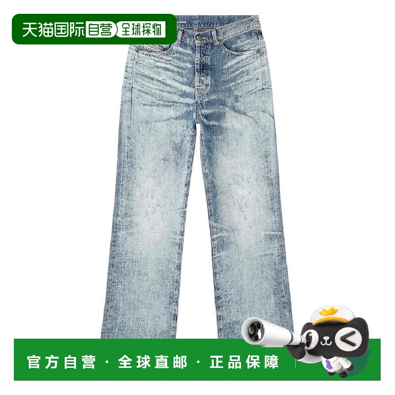 韩国直邮DIESEL 25 FW Diesel 1971 Decent 酸洗凹痕牛仔裤 A2135