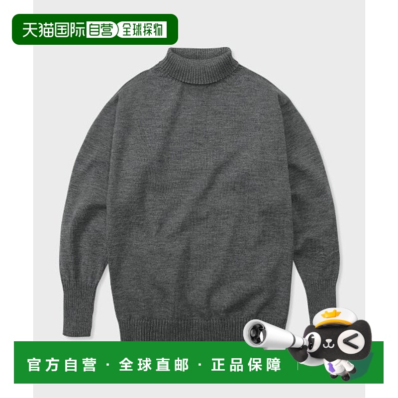 韩国直邮ANDERSEN-ANDERSEN 公用男针织SEAMAN TURTLENECK-Grey