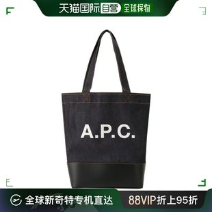 牛仔布 韩国直邮APC 女包 海军蓝 通用款 手提袋