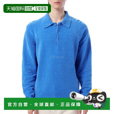韩国直邮SUNFLOWER 雪尼尔马球衫 蓝色 (3078) 圆领针织衫
