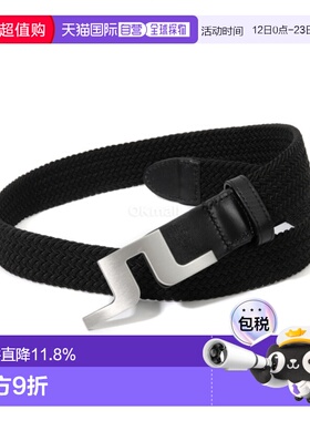 韩国直邮J.LINDEBERG 浆果弹性腰带 (GMAC13494-9999) 腰带/帽子