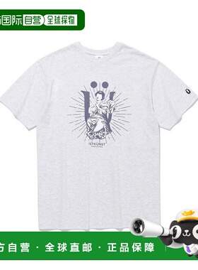 韩国直邮IST KUNST 上衣T恤 IK2CMMT518ALG