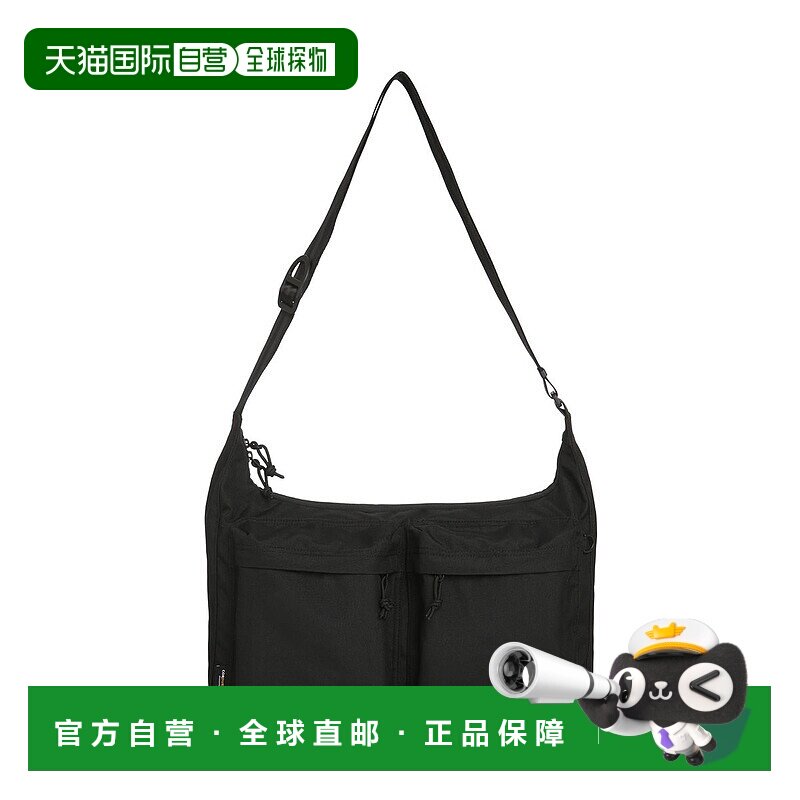 韩国直邮KANGOL Retrocore 标准分体斜挎包 3339 黑色 (KREBCB333图片