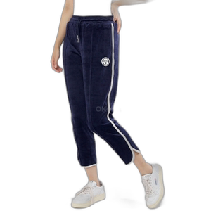 韩国直邮Sergio Tacchini VENETO 3/4 丝绒运动裤 (STF24W51007-)