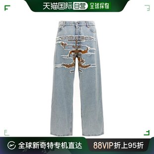 女207PA005EVERGREENICEBLUE 韩国直邮Y PROJECT24SS牛仔直筒裤