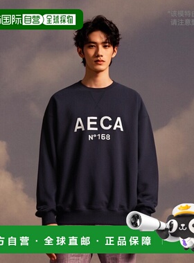 韩国直邮AECA WHITE 男士卫衣AWCMFWBCTSSSO005A5LB BIG LOGO SWE