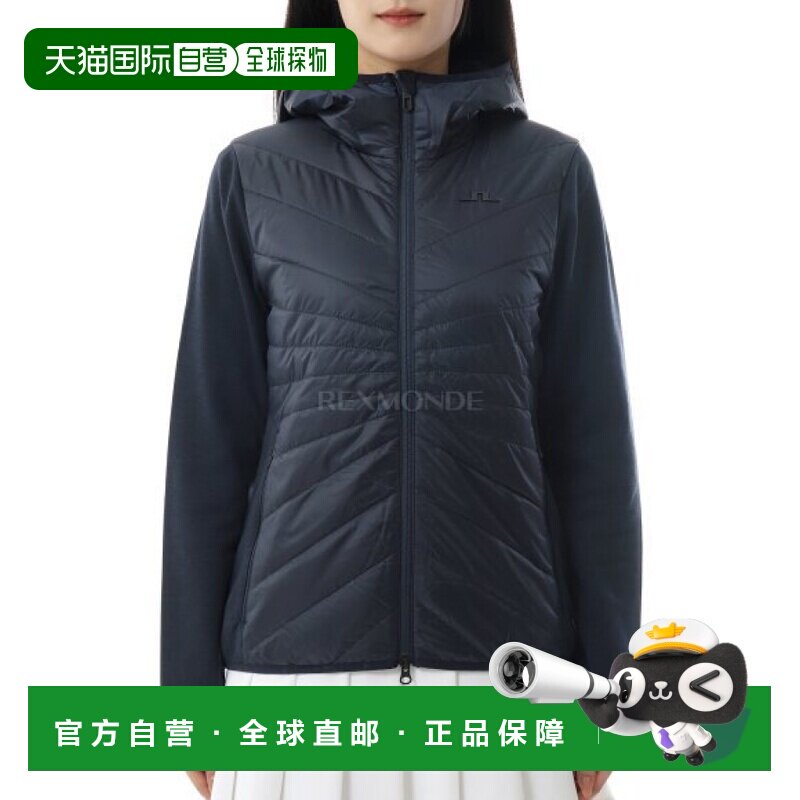 韩国直邮J.LINDEBERG Gemma 混合风帽 (AWOW13278-6855) 跳线外套