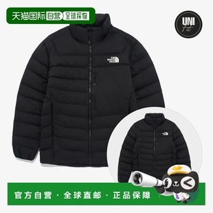 男女同款 韩国直邮北面THE 立领保暖舒适羽绒服 FACE 黑色 NORTH