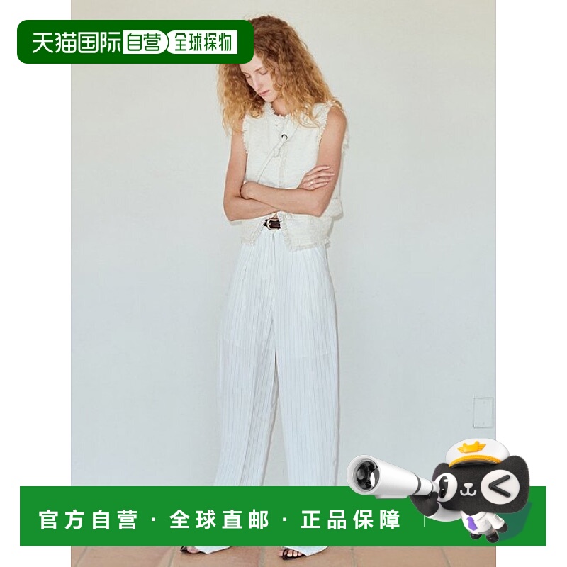 韩国直邮OUI MAIS NON 女士女装休闲裤P0000CJE Martin pinstripe