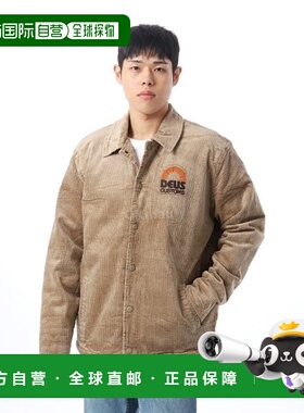 韩国直邮DEUS 斯托克斯教练夹克 (DMF246571-KHK) 夹克 高端流行