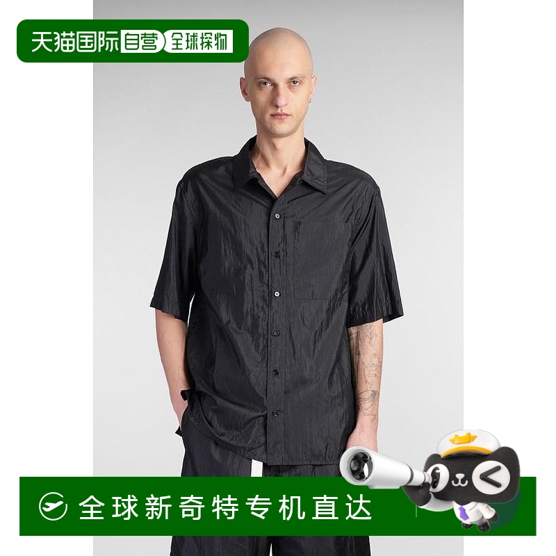 韩国直邮JIL SANDER25SS长袖衬衫男411407 J47DL0165J70003Black