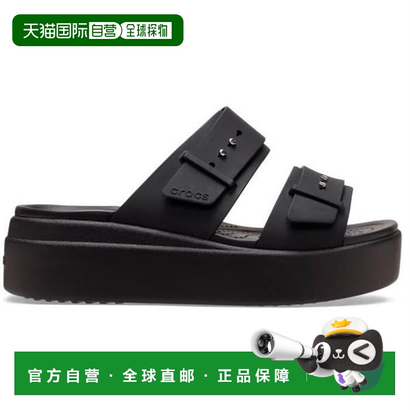 韩国直邮crocs Crocs_ HC02 Brooklyn Buckle Low Wedge 207431-0