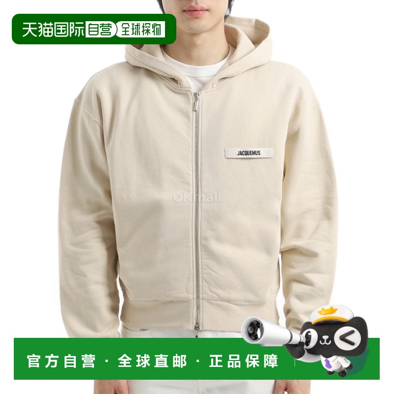 韩国直邮JACQUEMUS LE GROS GRAIN 拉链连帽衫 (HOM00257AJ00126