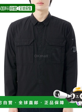 韩国直邮CP COMPANY 有机华达呢镜片衬衫外套 (18CMOS142A 110143