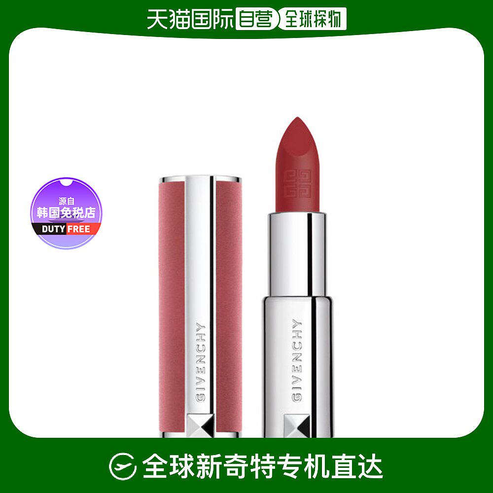 【韩国直邮】givenchy 仙雾粉丝绒口红 #n37仙锋红 蔷薇玫瑰 3.4g