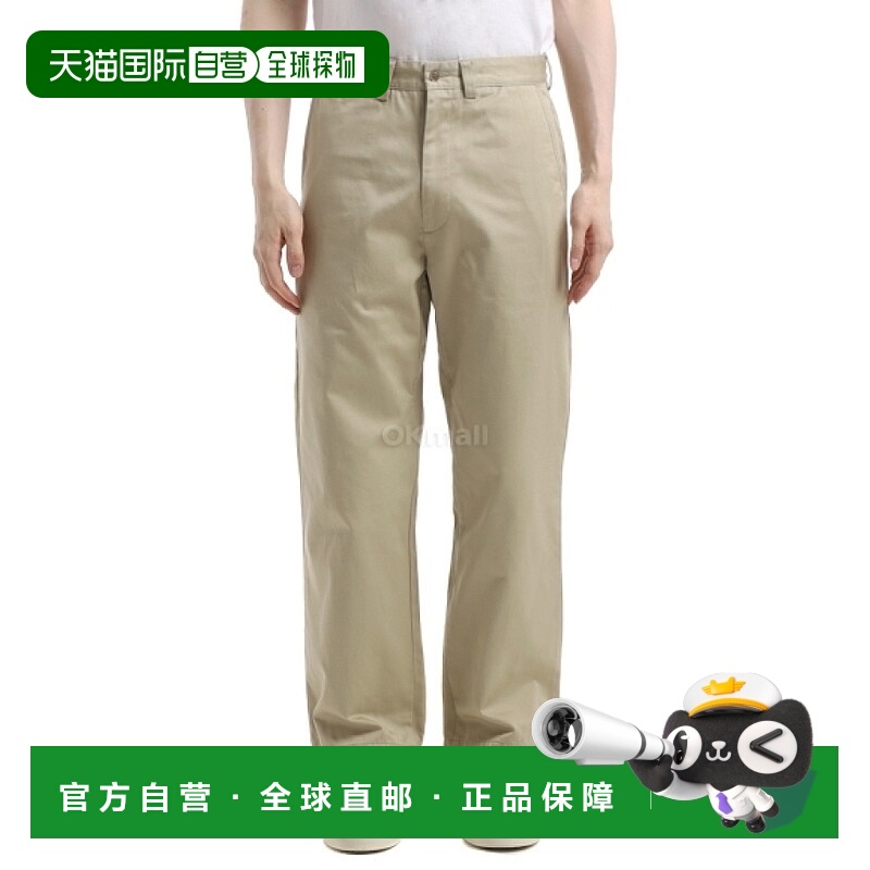 韩国直邮nanamica 宽直筒斜纹布裤 (S25SC079 KK) 斜纹棉布裤