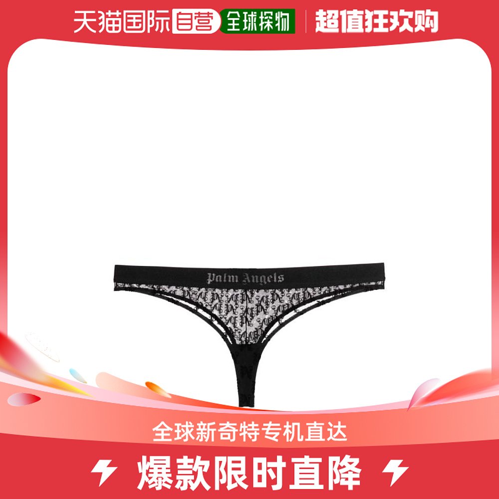 韩国直邮PALM ANGELS24SS袜子女PWUF008S24FAB001BLACK BLACK