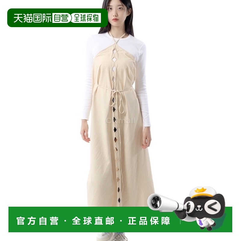 韩国直邮Baserange Cessa Ligo 牙白连衣裙 (DRCEL-WS-AU24) 一件