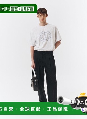 韩国直邮Dunst2023秋冬新品中性风经典男士西装裤UDPA3B326BK外穿