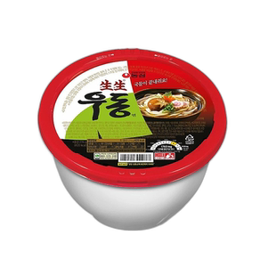 韩国直邮农心进口乌冬面泡面276g*12盒速食碗面方便面韩式拉面