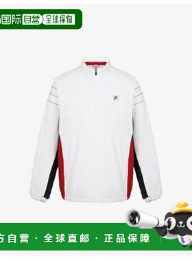 韩国直邮FILA M 轮式夹克 KQC FS2JKG3302X-OWH 网球拼色风衣斐乐