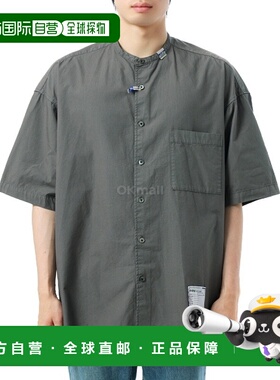 韩国直邮MIHARA YASUHIRO I12SH013 DKGRAY 短袖休闲风衬衫