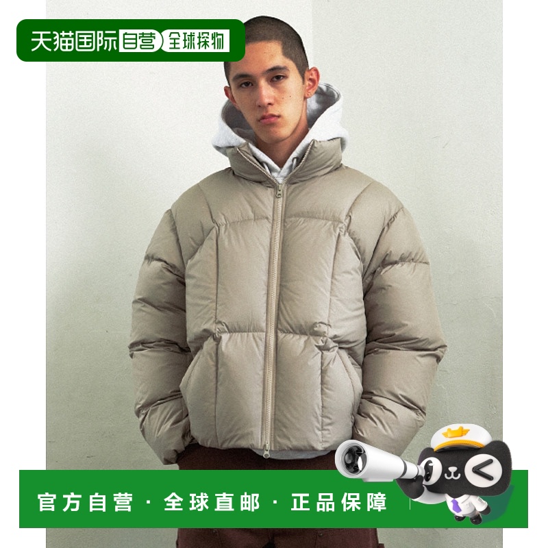 韩国直邮MAHAGRID 男士羽绒服MG2EWMB901AKH CURVED DUCKDOWN PAR