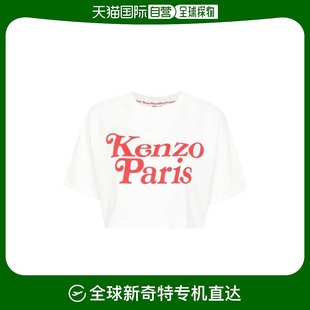 T恤女FE52TS1104SG 韩国直邮KENZO24SS无袖 02WHITE