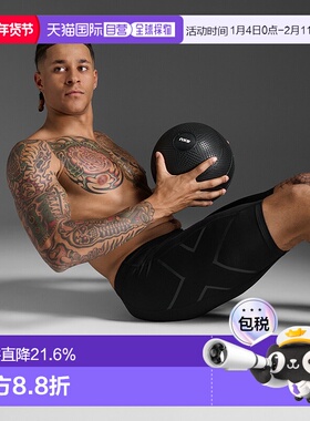 香港直邮2XUCore Compression Shorts男式运动训练短裤MA3851b