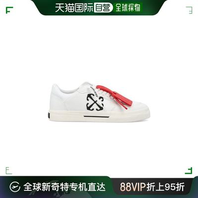 韩国直邮OFF WHITE24SS平板鞋男24POMIA293S24FAB001 0210WHITE