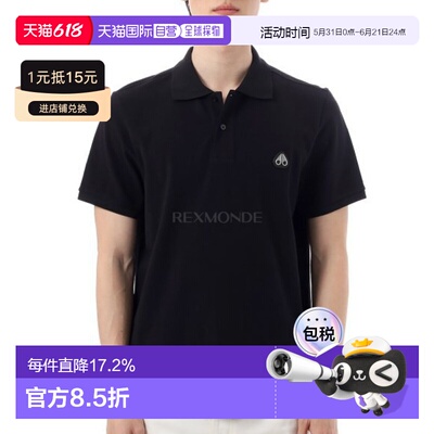 韩国直邮MOOSE KNUCKLES埃弗特Polo短袖M34MT712 292时尚舒适正品