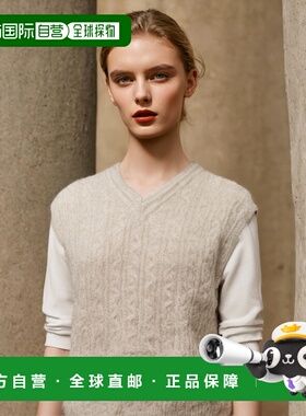 韩国直邮SATUR设计师款大气简约日常休闲个性马甲SA23FWMK12IV