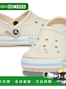 韩国直邮crocs Bayaband 木屐冬季鞋 白色/多色 205089-1LI洞洞鞋